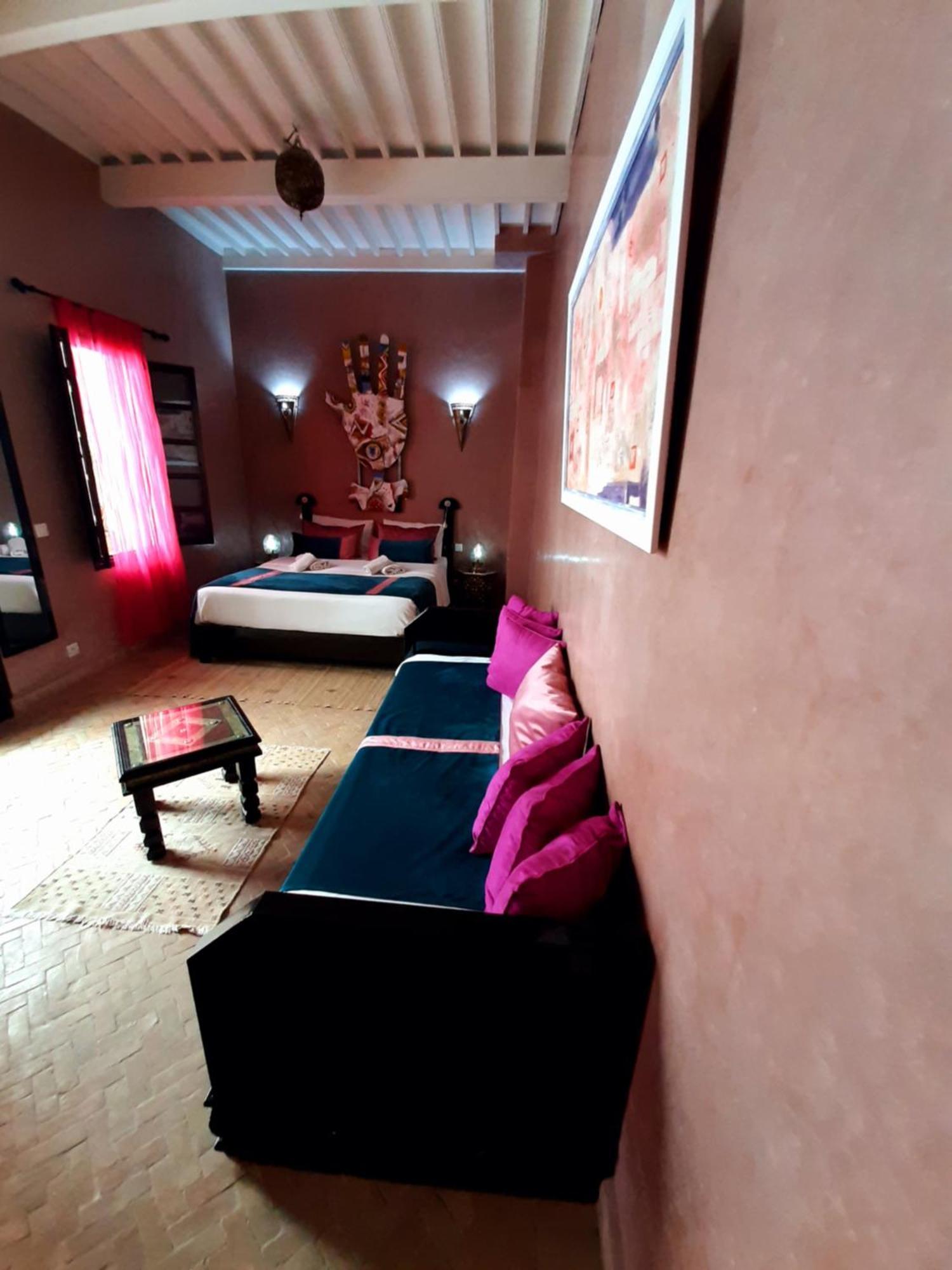 Riad Dar Assalama Terrasse Vue Mer Suvayr Oda fotoğraf